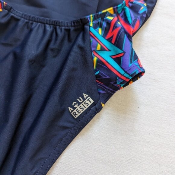 Nabaiji Girls' Lexa Chlorine-Resistant One-Piece Swimsuit - Picture 4 of 7